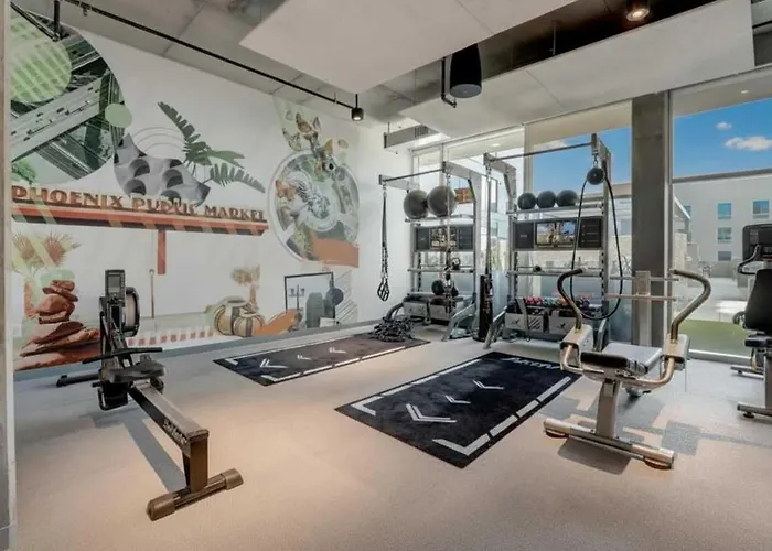 Boulevard Downtown Highrise 1br Sky Pool Parking Gym 13 * Phoenix